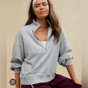 Aerie Sun’s out Quarter Zip Sweatshirt